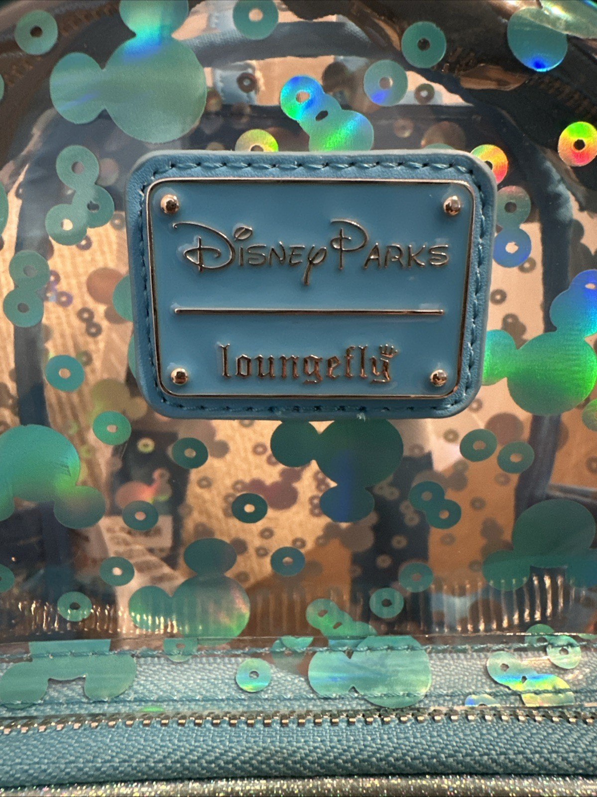 NWT 2025 Mickey Mouse Icon Clear Loungefly Mini Backpack ~ SOLD OUT