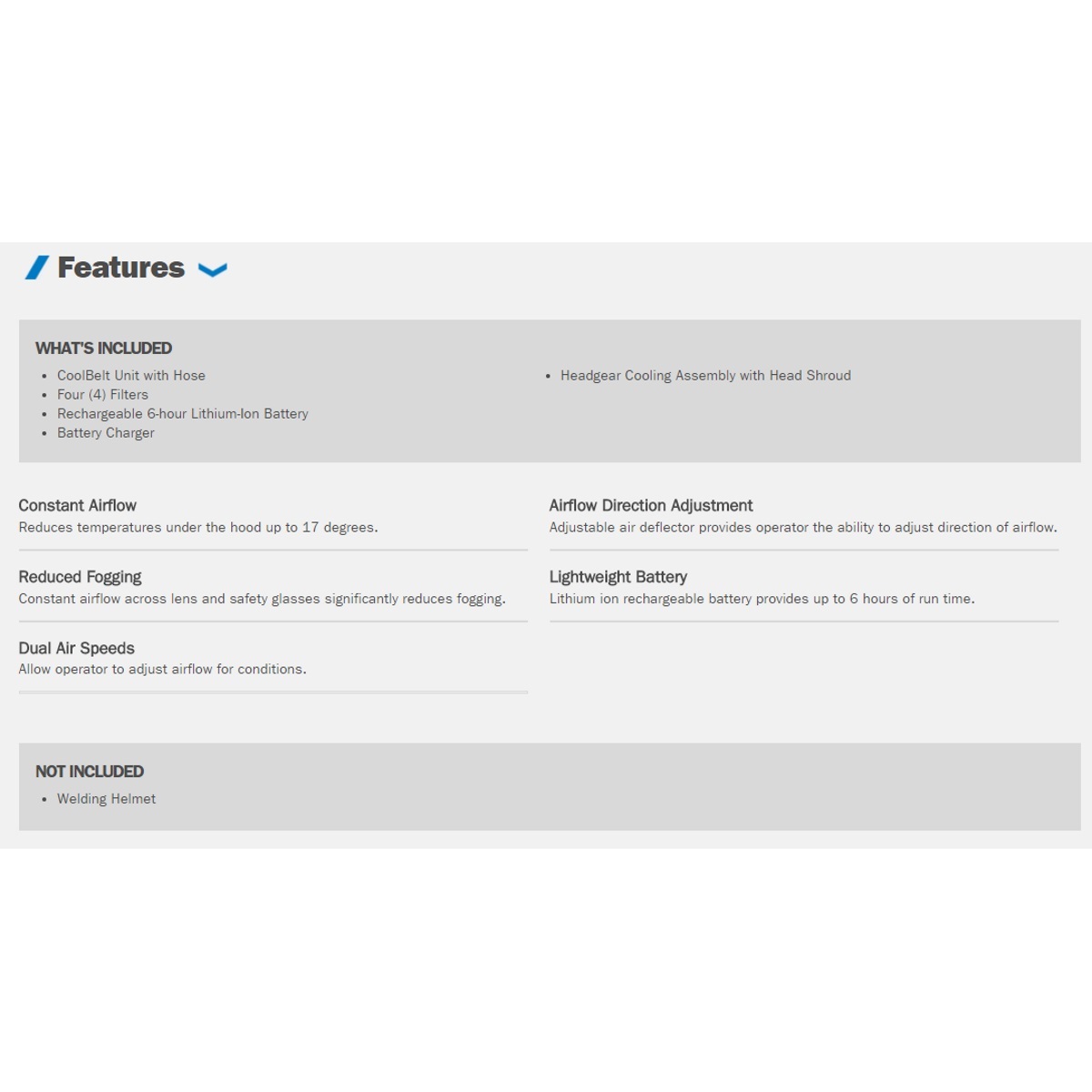 Miller Coolbelt Head Cooling System (245230)