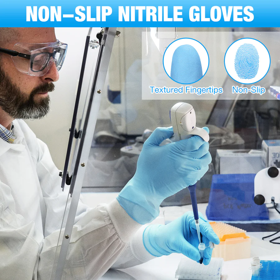 1000 Med Plus© Nitrile Exam Gloves Chemo-Rated (Powder Free Vinyl Latex) Medical
