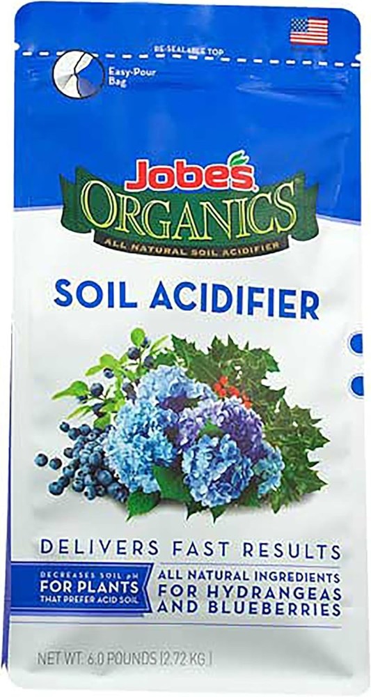 Organic Soil Acidifier for Blueberries & Hydrangeas, 6 lbs