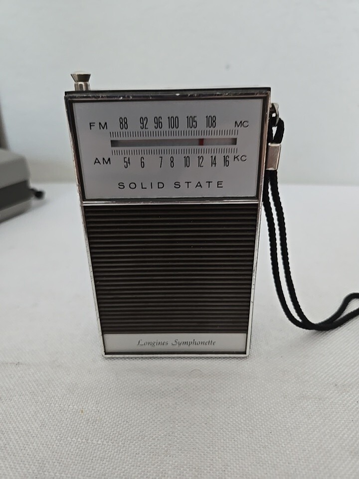 Solid State Longines Symphonette Pocket Am Radio Working
