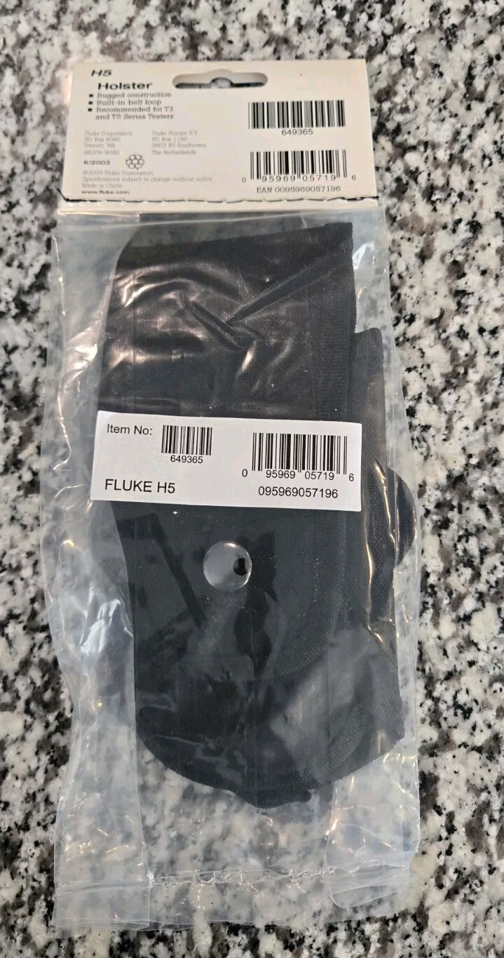 Fluke H5 Rugged Soft Holster for T3 and T5 Series