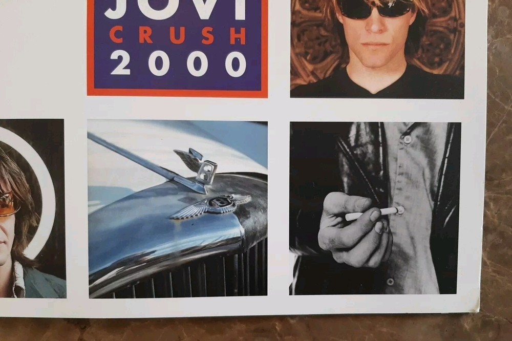 Bon Jovi 2000 Crush tour program book