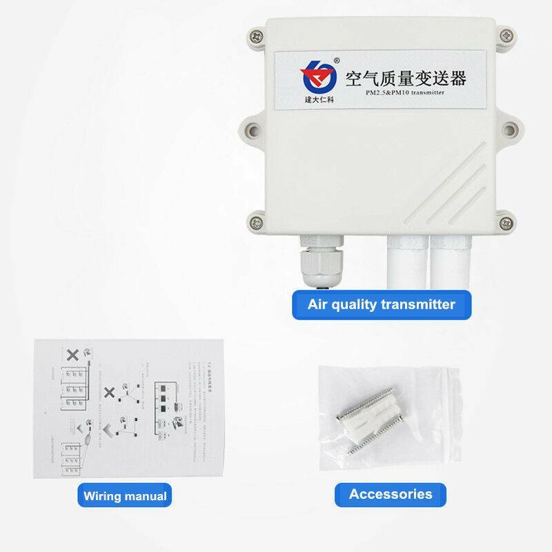 PM2.5 PM10 Air Quality Transmitter Dust detector sensor Particles Transmitter