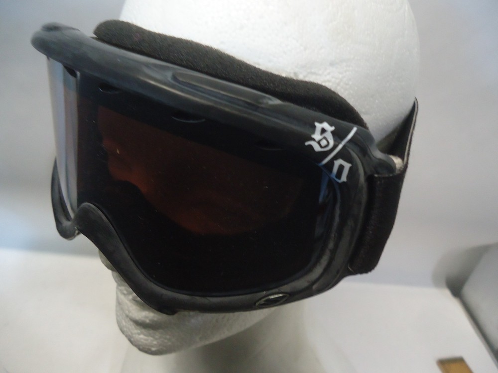 Smith Optics Ski Goggles Adjustable Ventilated Black Frame Motorcycle 1965
