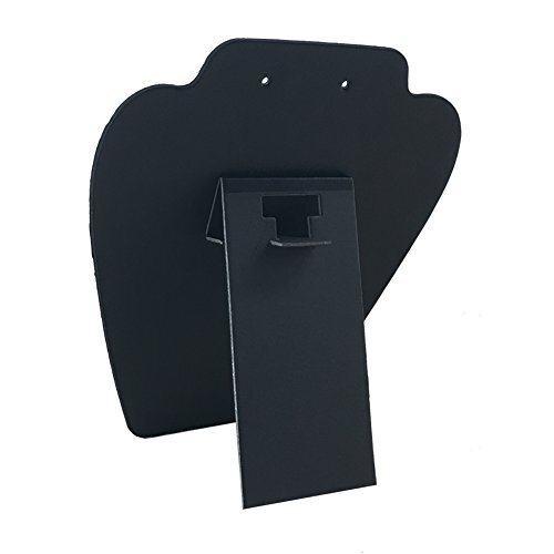 6 Pieces Black Velvet Necklace Display Jewelry Display for Selling and Shows