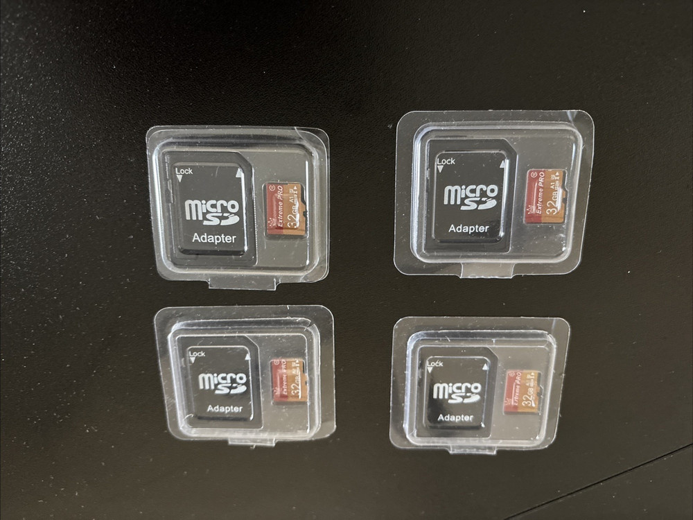 Micro Sd 32 Gb - 4 Packs
