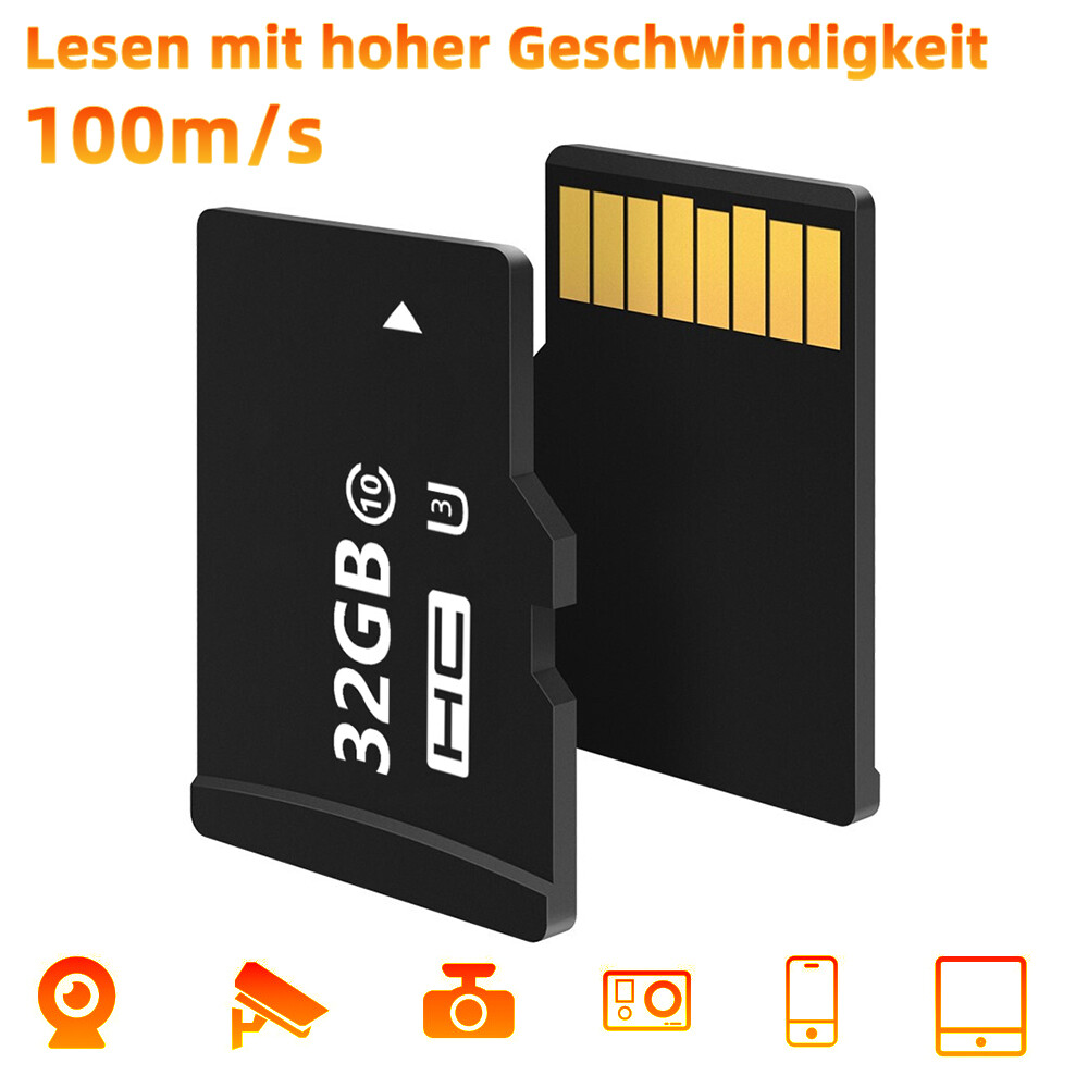 Micro SD Card 32GB Compatible with Security Camera Dash Cam Drone