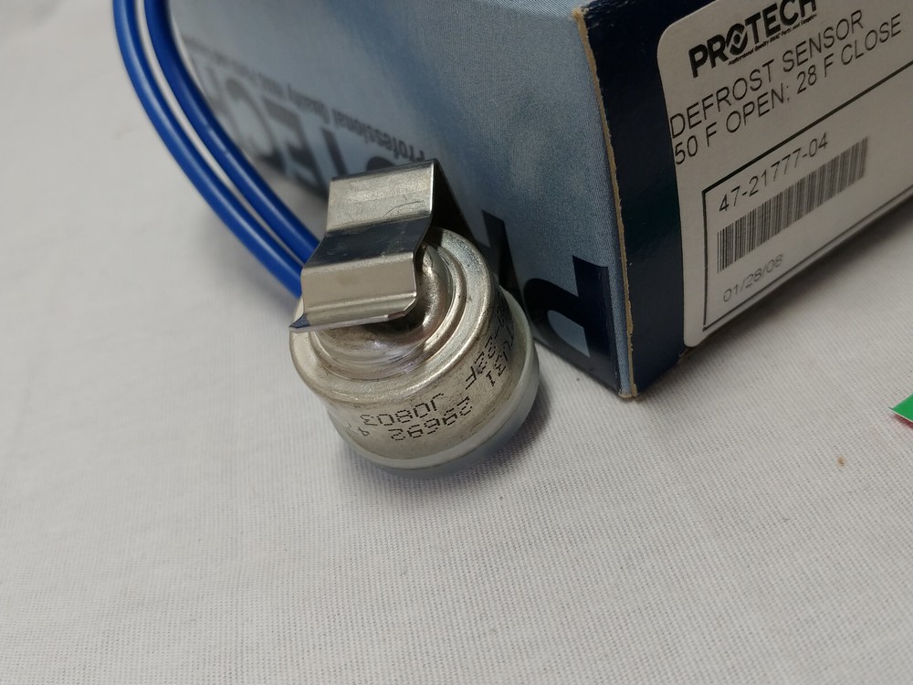 Protech Defrost Sensor 47-21777-04  50F open, 28F close