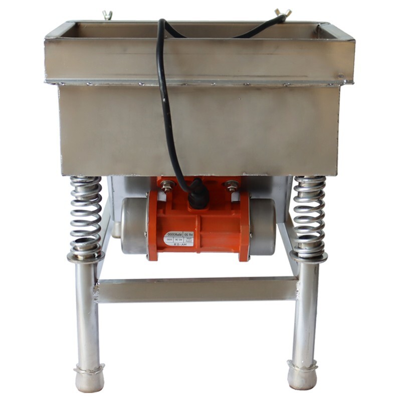 3mm Screen Stainless Steel Linear Vibrating Screen Shaker Single Layer 110V