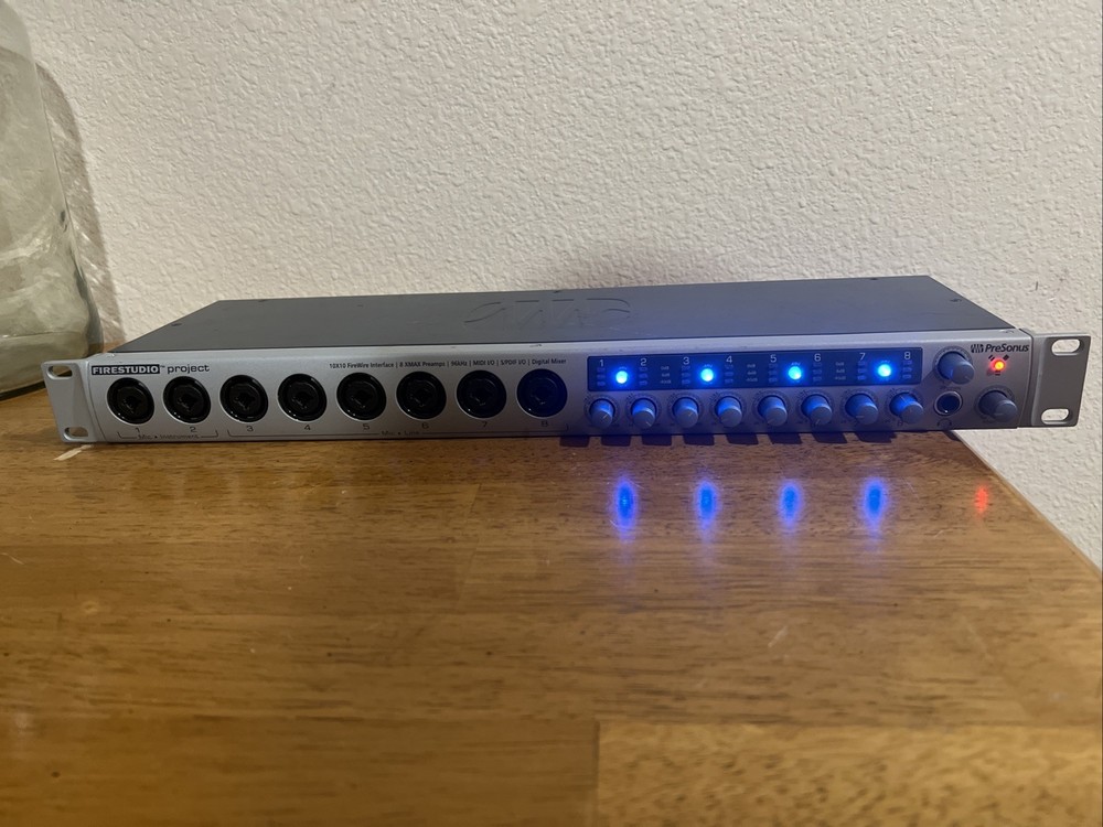 PreSonus FIRESTUDIO Project Digital 10X10 FireWire Recording Interface Mixer