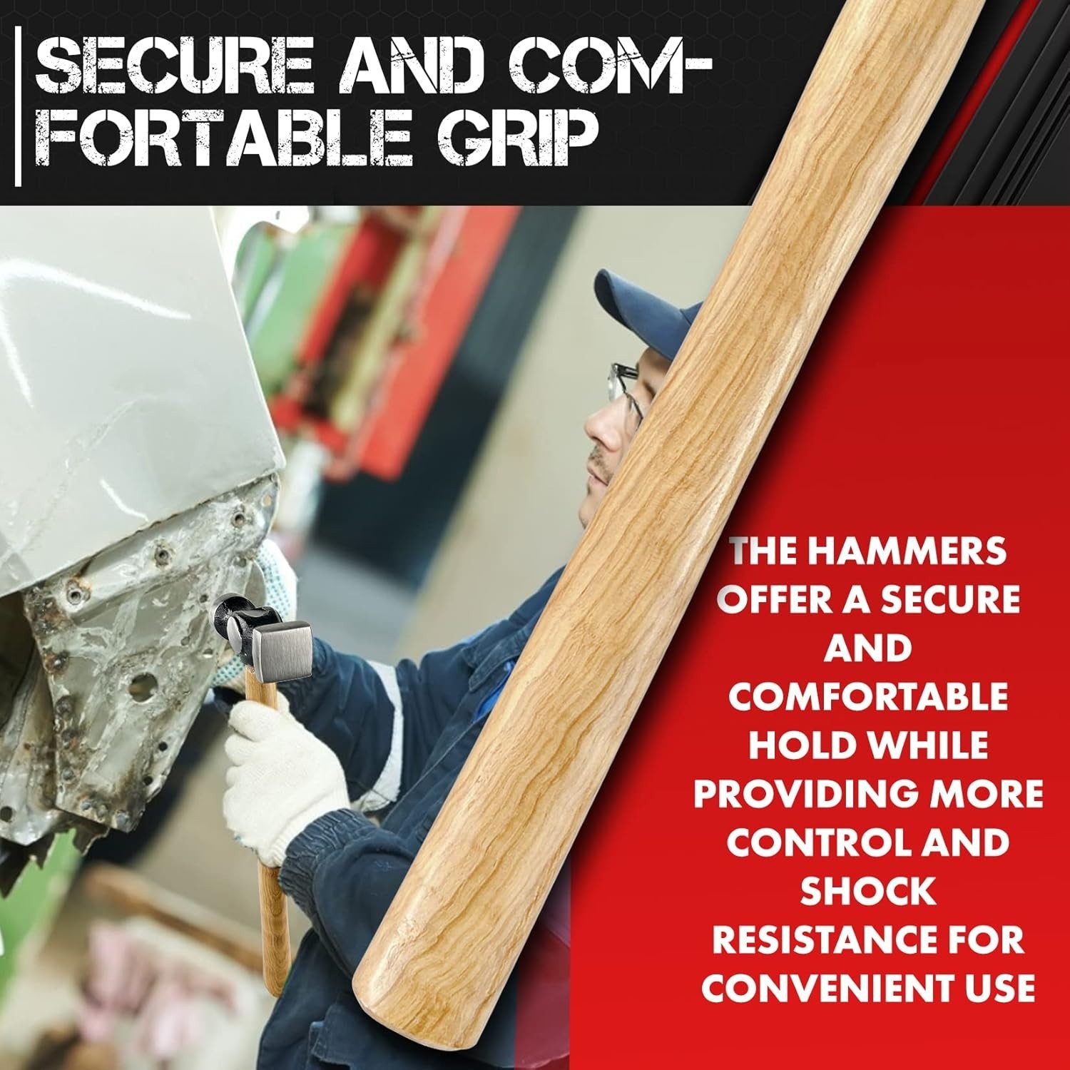 7 PC Auto Body Repair Tool Kit,7 Piece, Car Body Repair Tool Kit, Carbon Steel