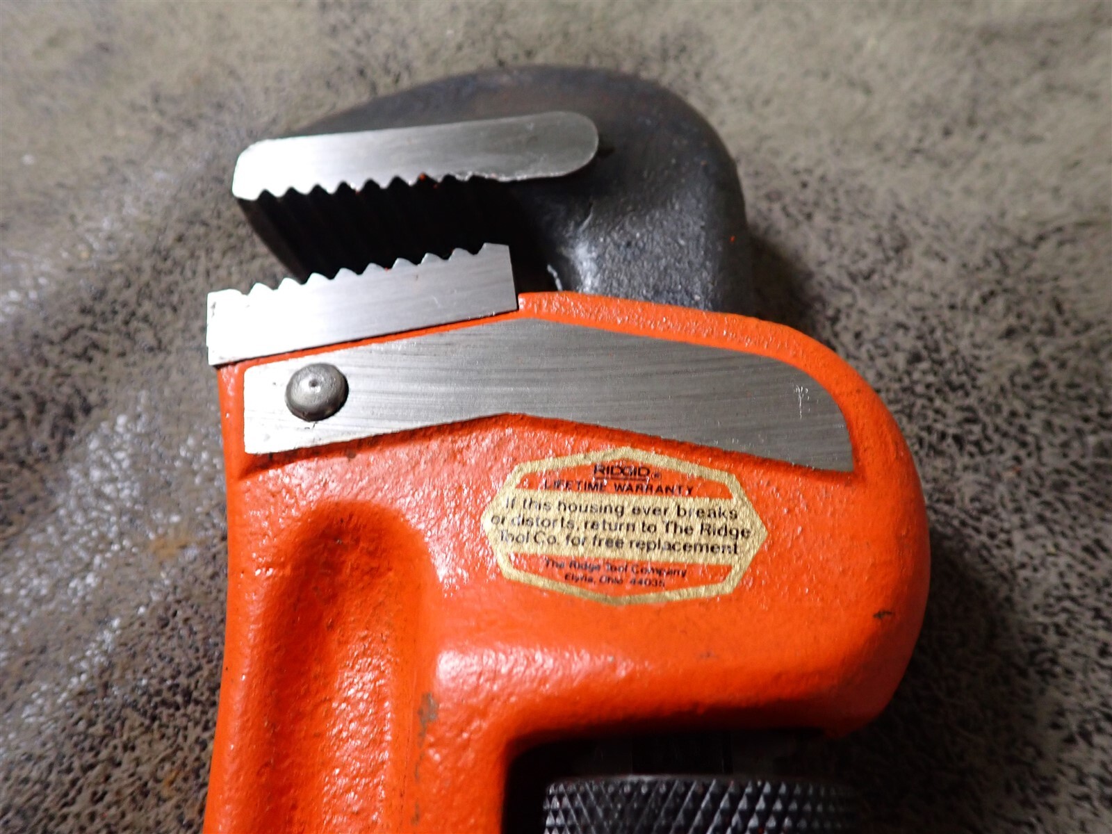 Ridgid 31015 Heavy Duty 12" Straight Pipe Wrench (O17)