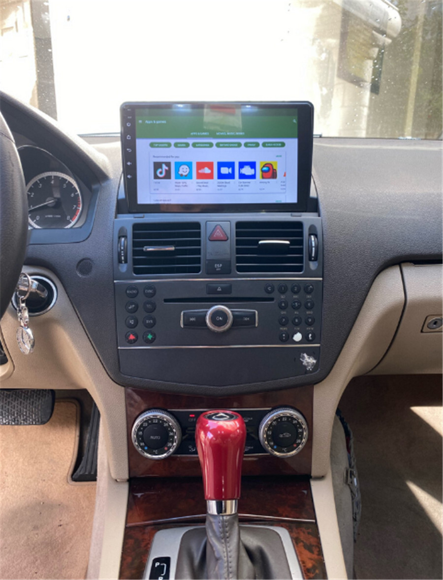 Touch Screen Car Multimedia Player USB RDS Fit For Mercedes Benz C300 2006-2011