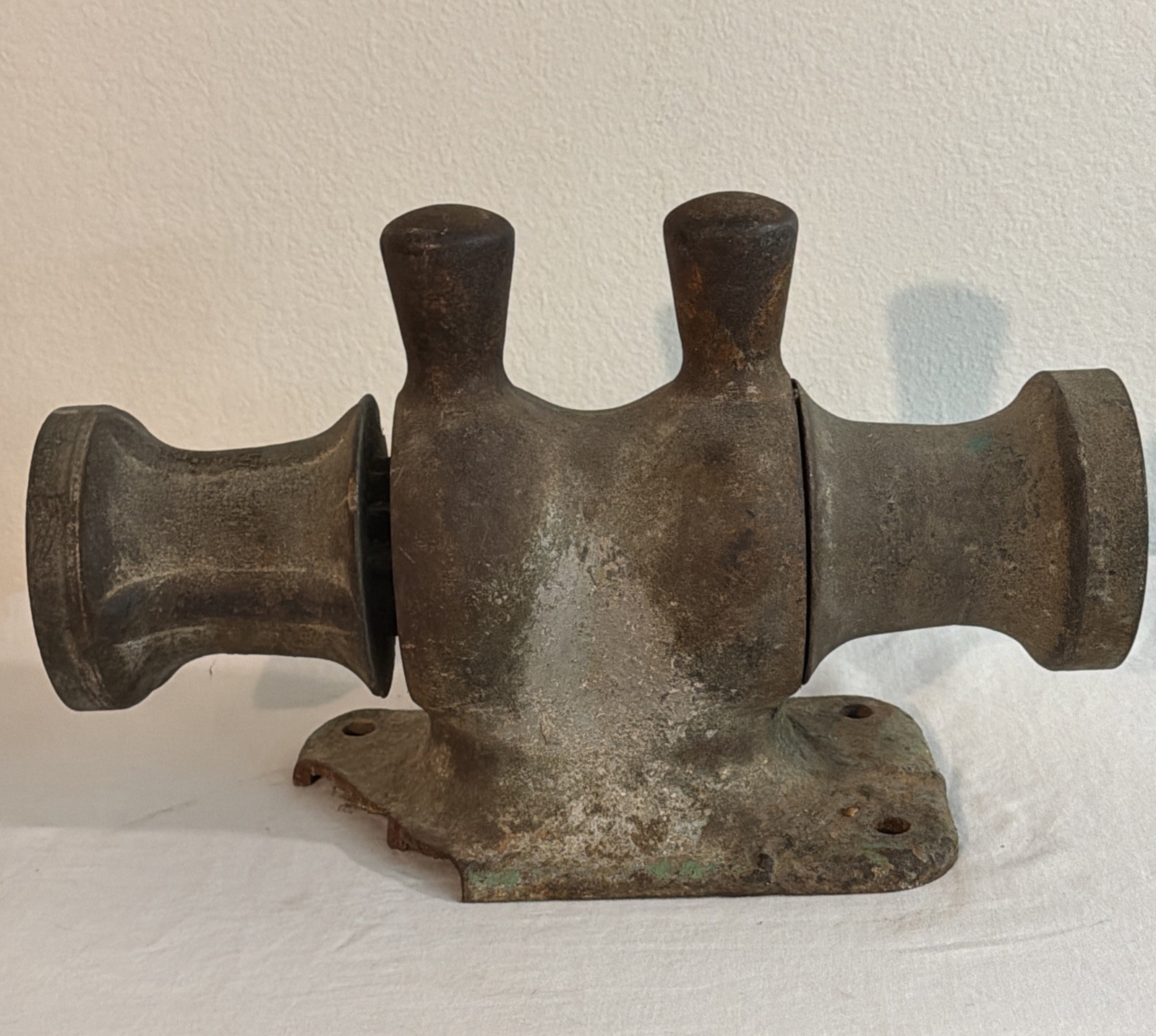 Antique WINDLASS Co. Mooring American Ship AF-12 RARE READ AS IS Cast Iron