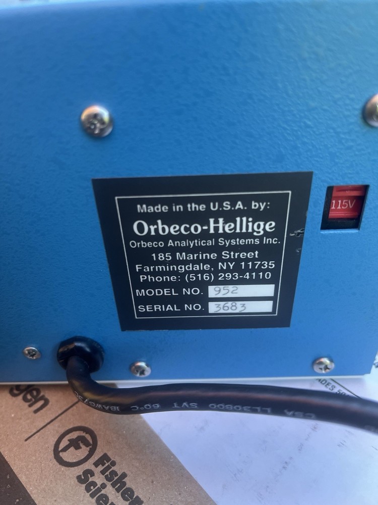 Orbeco-Hellige AQUA ANALYZER 2