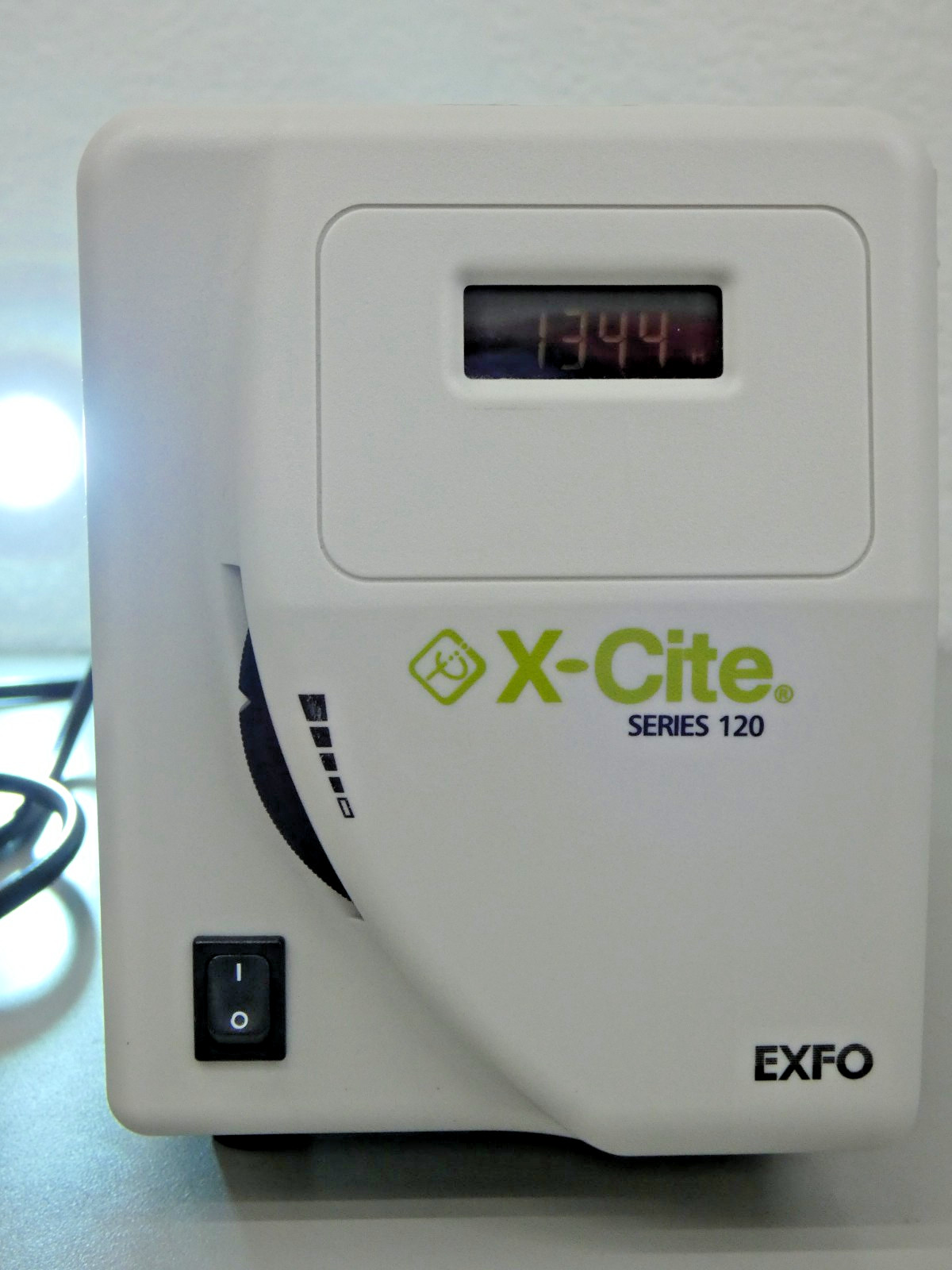 EXFO X-Cite XI120-XL Illuminator, Light Guide, Collimator for Nikon /TIRF