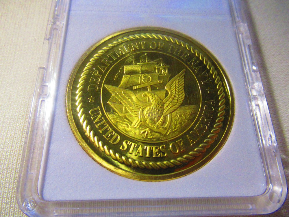 US NAVY USS CONSTELLATION CV-64 Challenge Coin