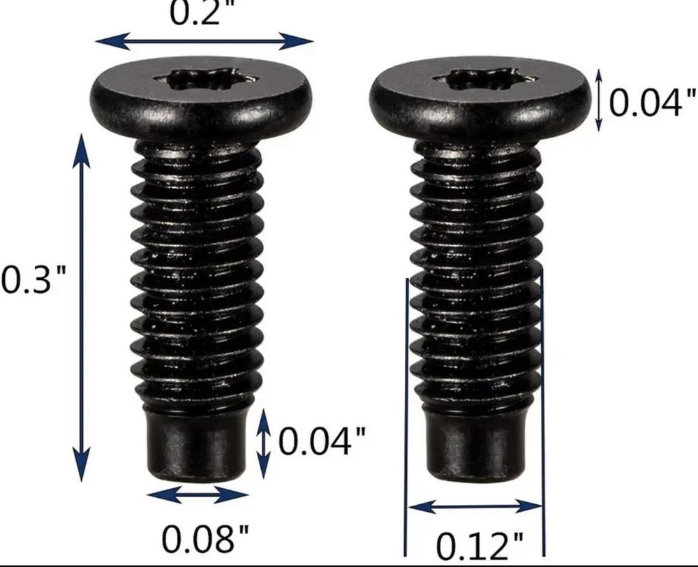 T6 Ring Doorbell Replacement Security Screws 2 Pack