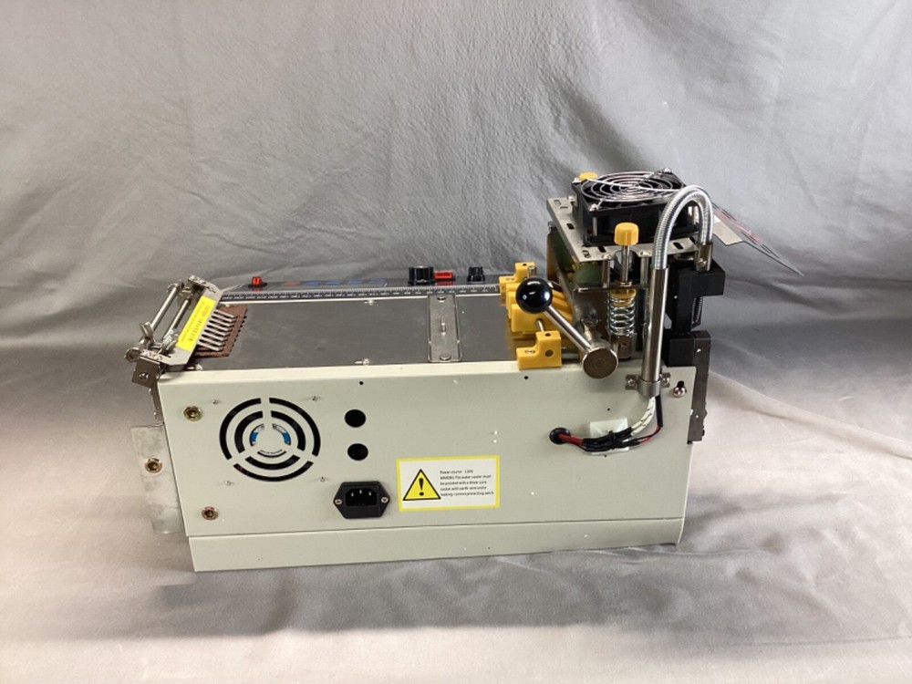 RBaysale Webbing Cutting Machine LCD Display Cold Hot Cutter Damaged Open Box