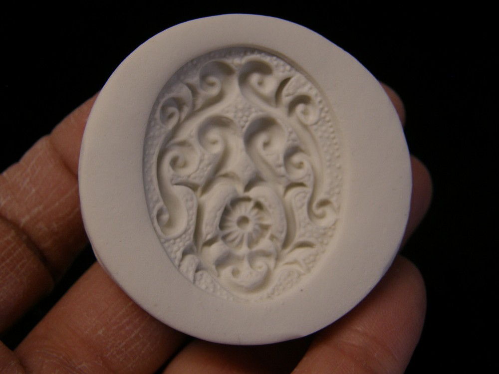 Flower & Vines Polymer Clay Mold (MD1117)