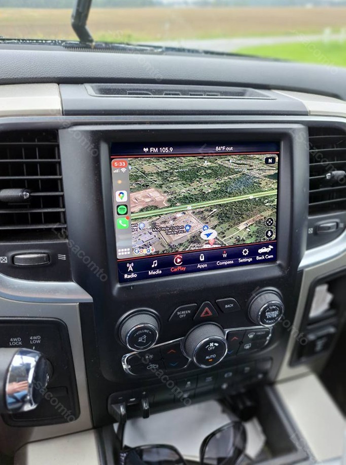 8.4" For 2013-2018 Dodge Ram 1500 2500 3500 Android 15 CarPlay Stereo Radio GPS