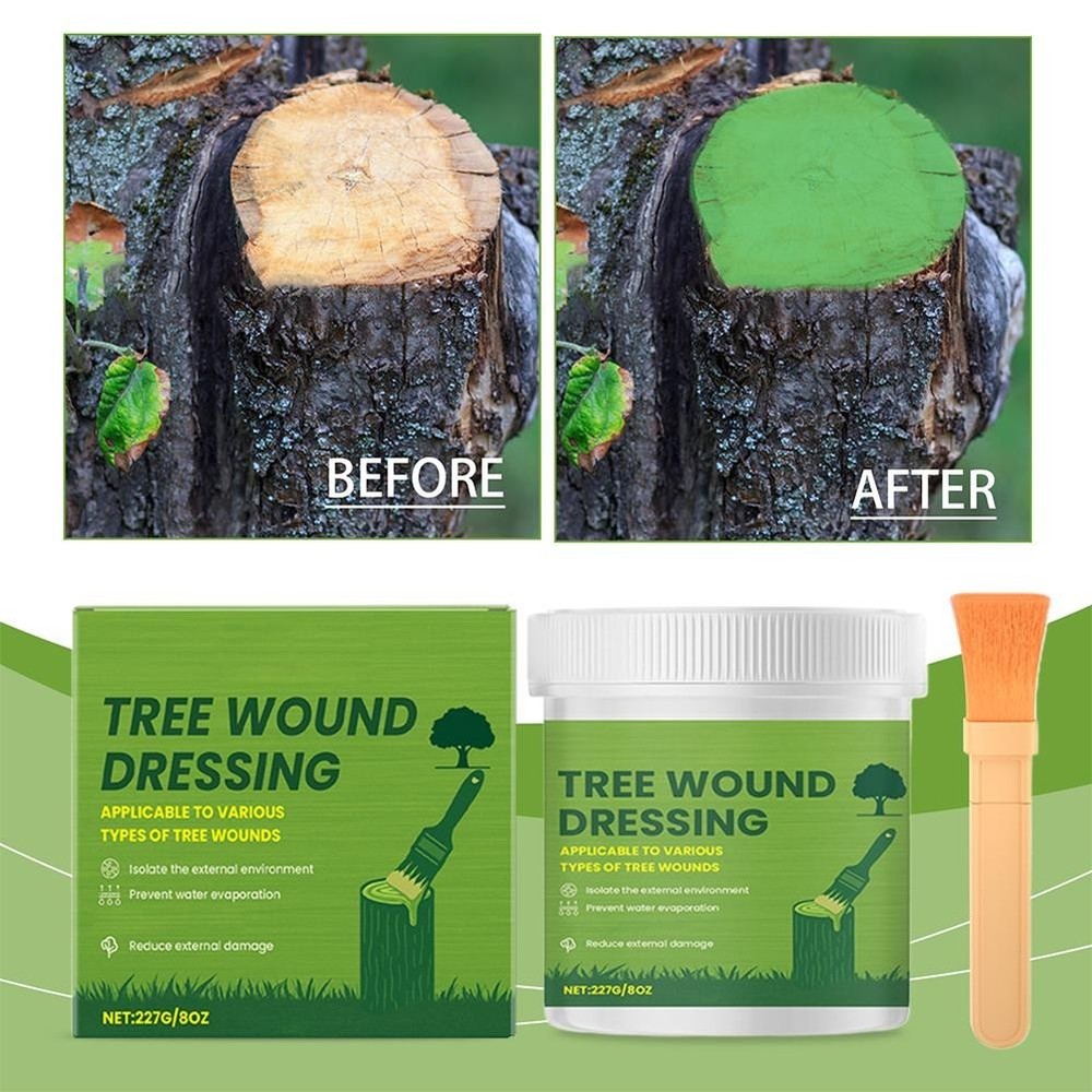 Tree Wound Healing Agent, Tree Wound Dressing Reduce External Damage ✲