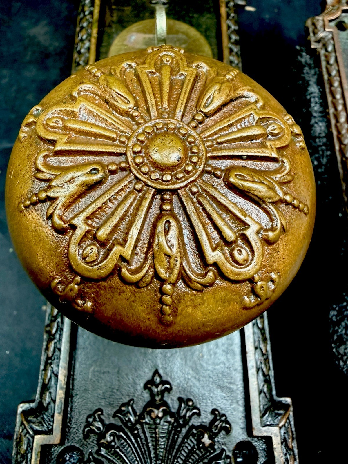 Barrows Ontario Passage Bronze Entrance / Front Door / Entry Doorknobs Set