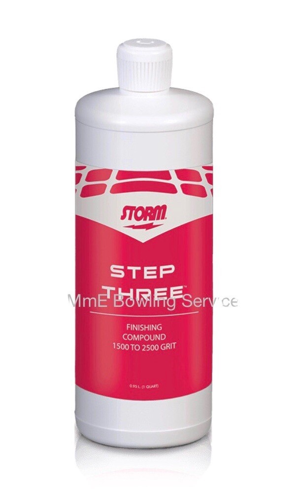 Storm Bowling Ball Finishing Compound-Step Three