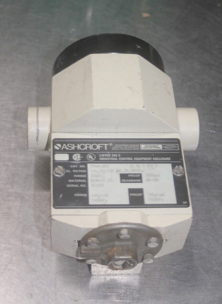 Ashcroft Pressure Switch PPAN4JB25