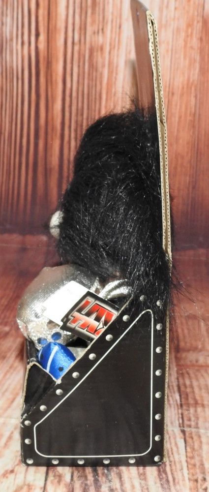 Set of 3 1998 Kiss Bean Bag Dolls, Gene Simmons, Ace Frehley, Paul Stanley