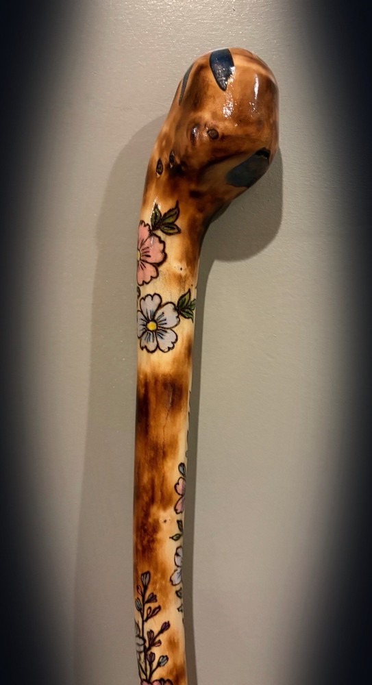 43” Walking Stick Hand Made & Finished 🇺🇸