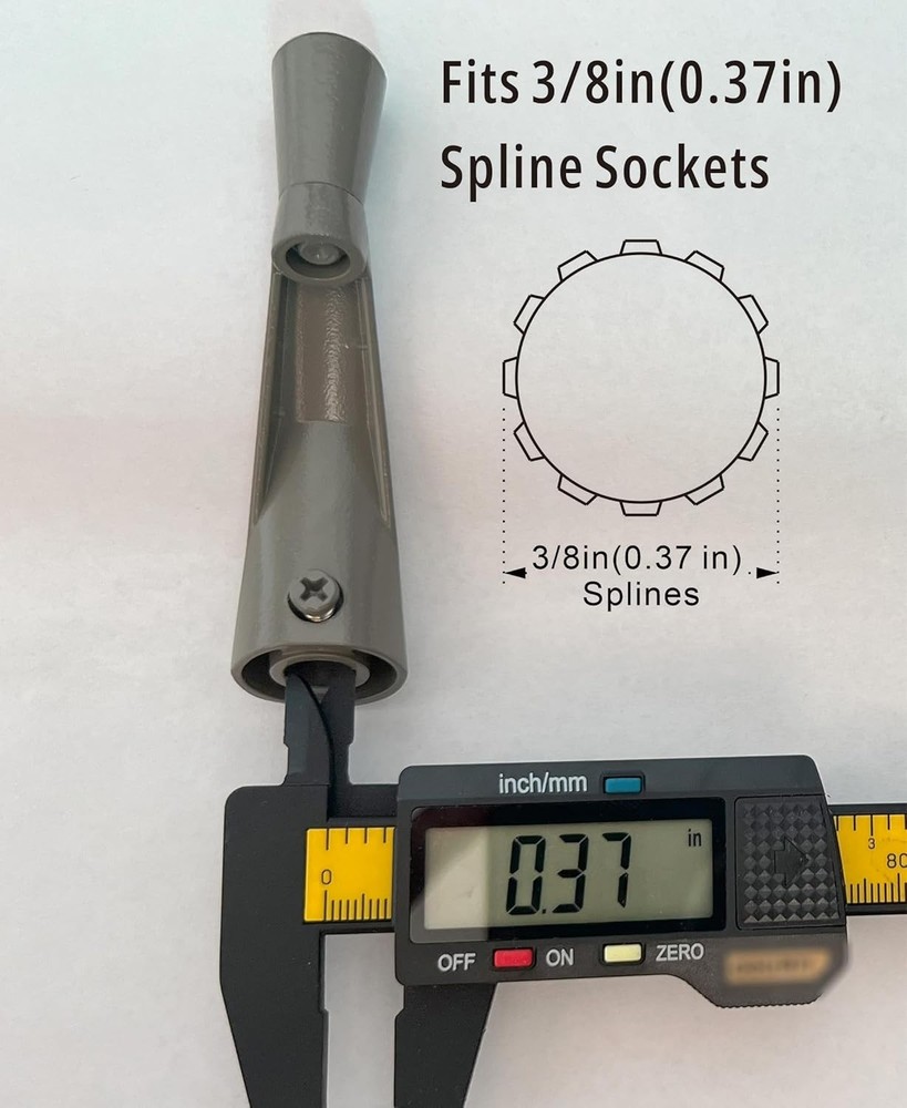 Window crank handle replacement smooth turning