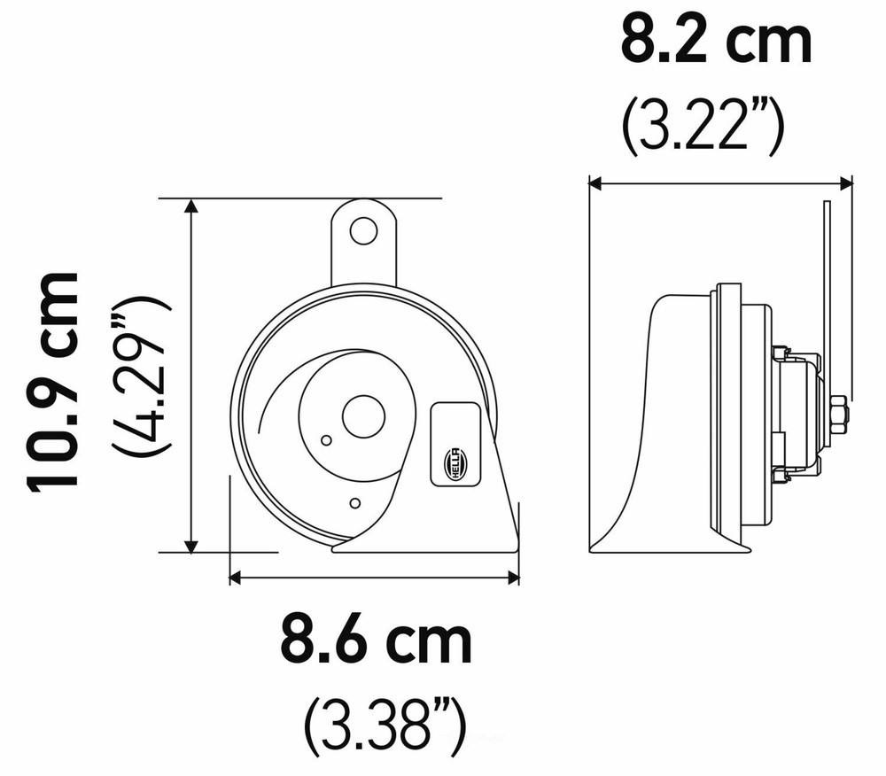 Horn-OE Replacement Hella 012010911