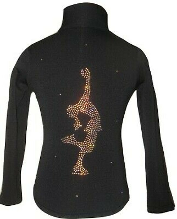Ice skating Jacket with "Layback" applique