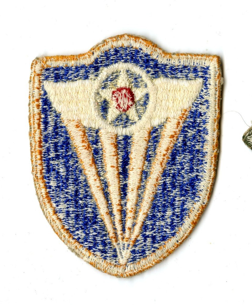 4th Air Force White Back Patch WWII Vintage Pacific Coast States