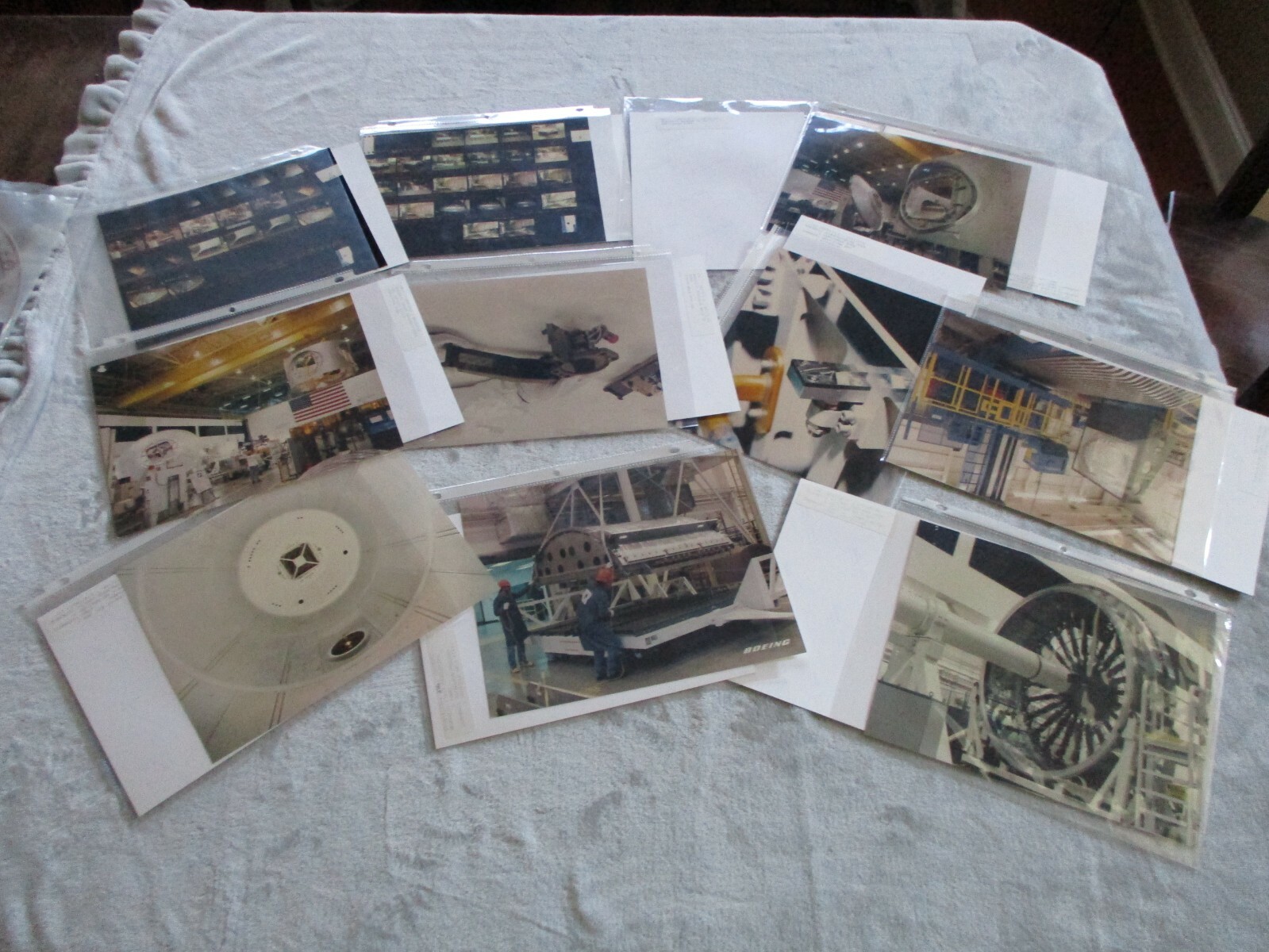 NASA BOEING SPACE STATION JSC PORTAL RING+BOOKLETS PHOTOS ORIGINAL PROJECT DATA
