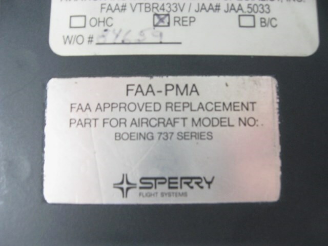 Honeywell SP-77 Flight Control Panel - PN: 2588809-901 - Maintenance Release