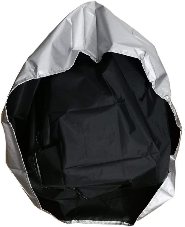 30-Inch Waterproof Fire Pit Cover - UV Protective and Multipurpose Design