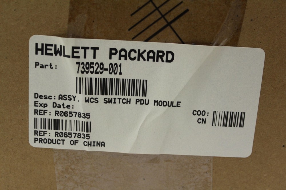 739529-001 ASSY, WCS Switch PDU Module MICROSOFT MODEL 1583 NEW KIT