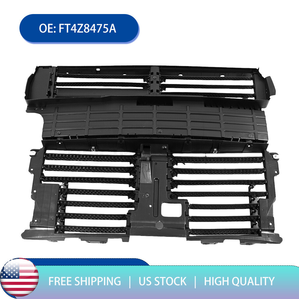 Active Grille Shutter w/ Motor Assembly Black Fits Ford Edge 2015 2016 2017 2018