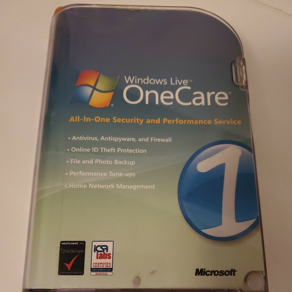 Microsoft Windows Live One care Software Antivirus Antispyware with Product Key