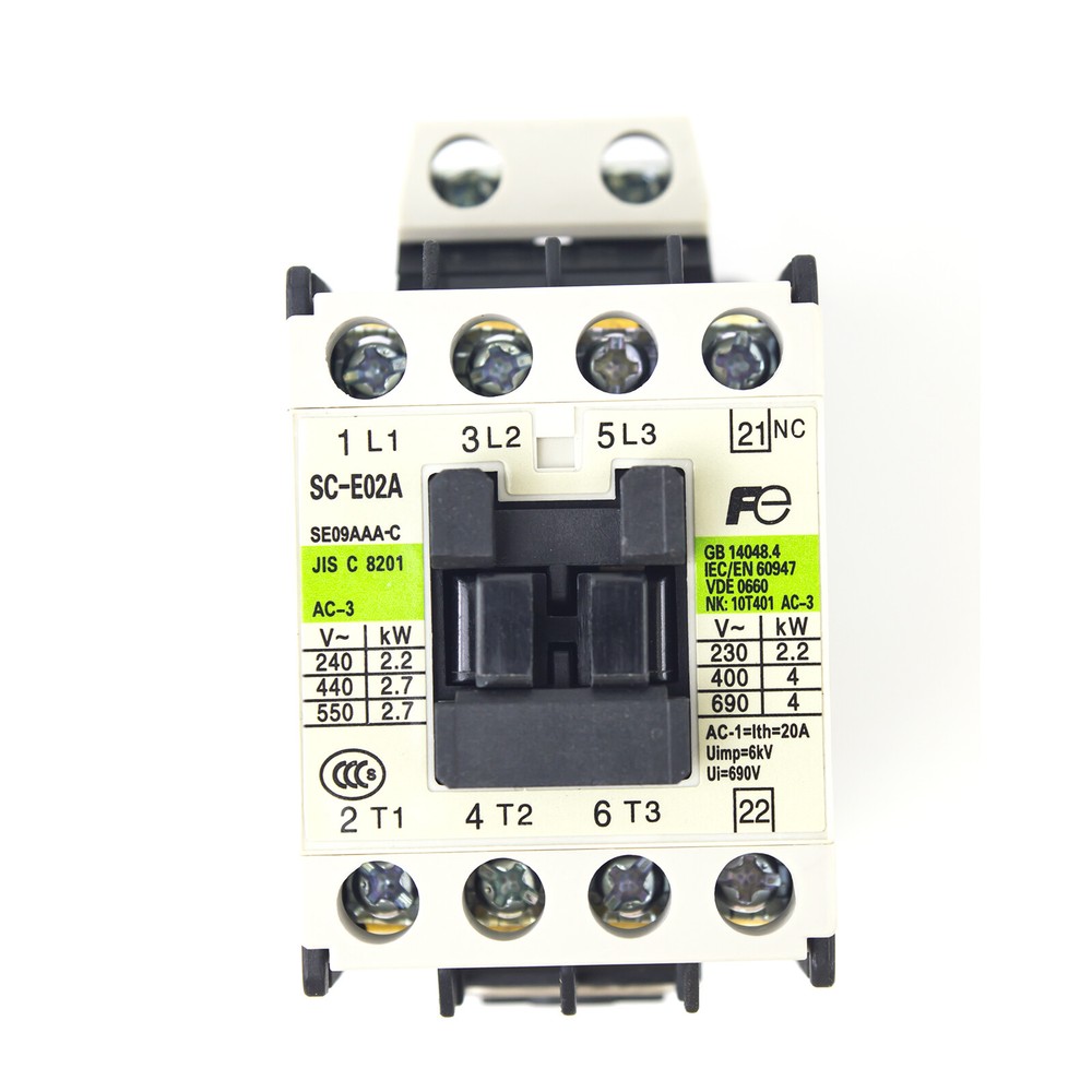 FUJI DC Contactor SC-E02A 110V 21NC New