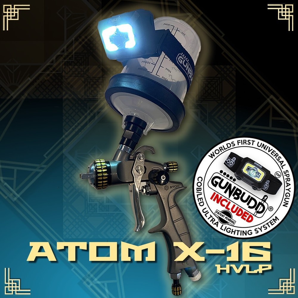 Paint Spray Gun Light GUNBUDD LED/COB Universal Lighting System Flashlight!