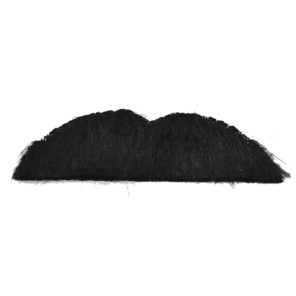 6pcs/set Stylish Costume Funny Party Fake Moustache Black - F/S NYS