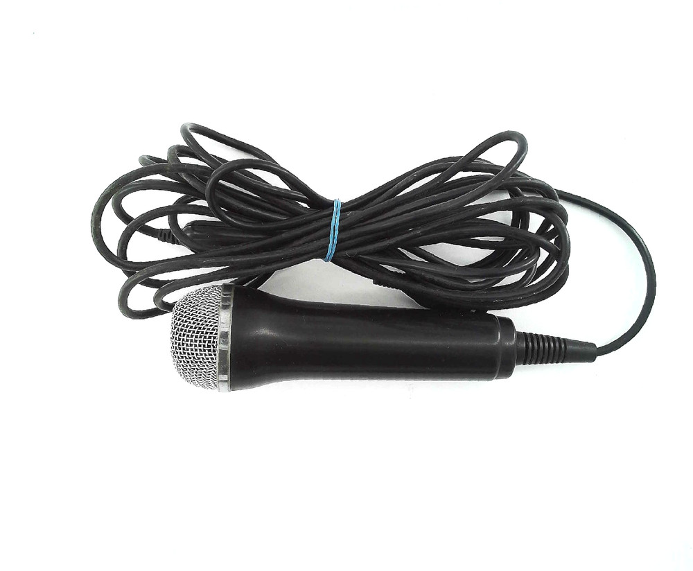 USB Wired Dynamic Microphone – Handheld Karaoke Mic – Black