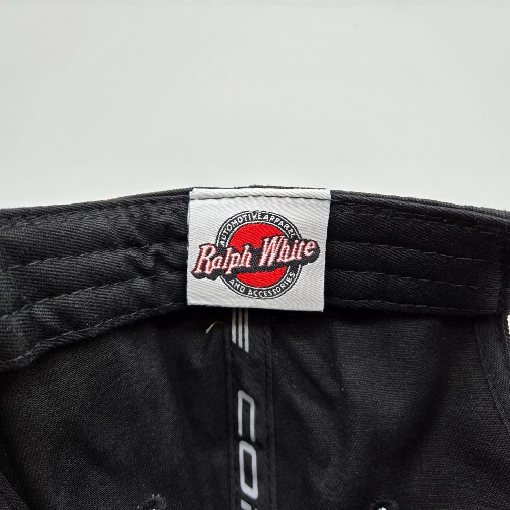 C8 Corvette Carbon Flash Checkered Bill Hat Cap Strapback Pre-owned Excellent