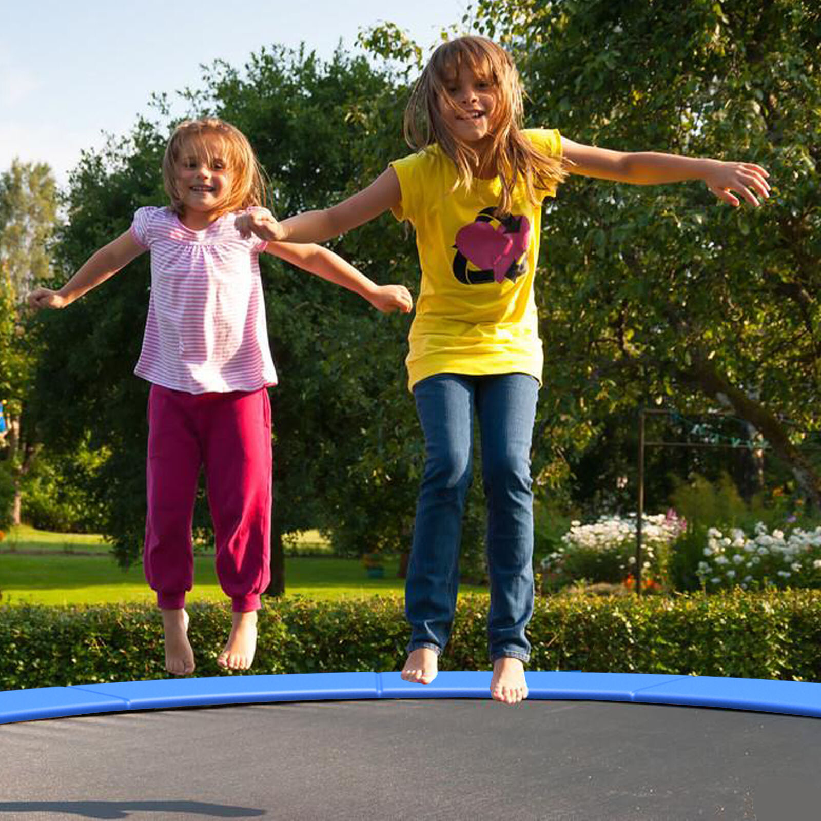 8/10/12/14/15/16FT Trampoline Replacement Safety Pad Universal Trampoline Cover