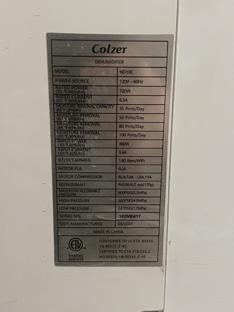 dehumidifiers for home 100 Pint