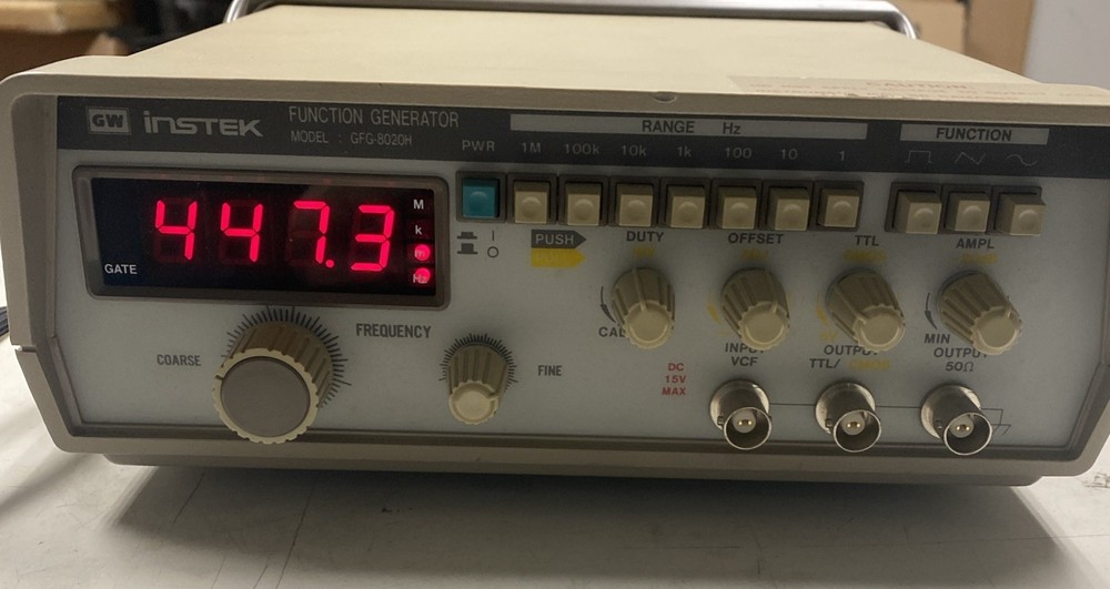GW Instek GFG-8020H 2Mhz Function Generator